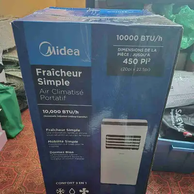 I have a Midea 10,000 BTU Air Conditioner for sale. Like new, only used one season. Includes hose at...
