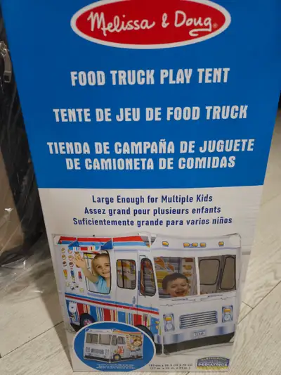 New Melissa and Doug Food Truck Play Tent Toy for kids, View more