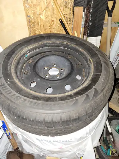 set of 4 steel rims for 235/65R17 108H tires Good condition