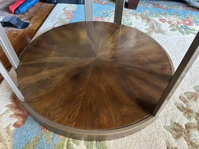 54 inches circular wood dining table in Dining Tables & Sets in City of Toronto - Image 5