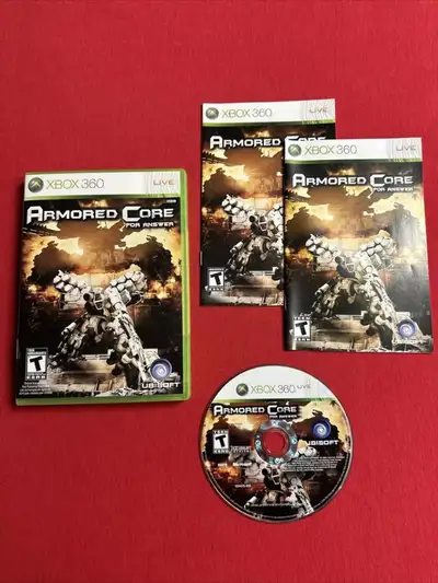 Like New Complete 2Manuals Armored Core For Answer Xbox 360 $169, View more