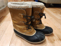 Size 7 Sorel Boys Yoot Pac waterproof winter boots