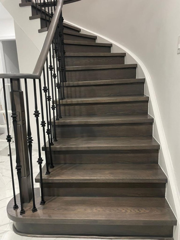 **HUGE SALE** STAIR TREADS, RISERS, POSTS, IRON SPINDLES & FLOOR