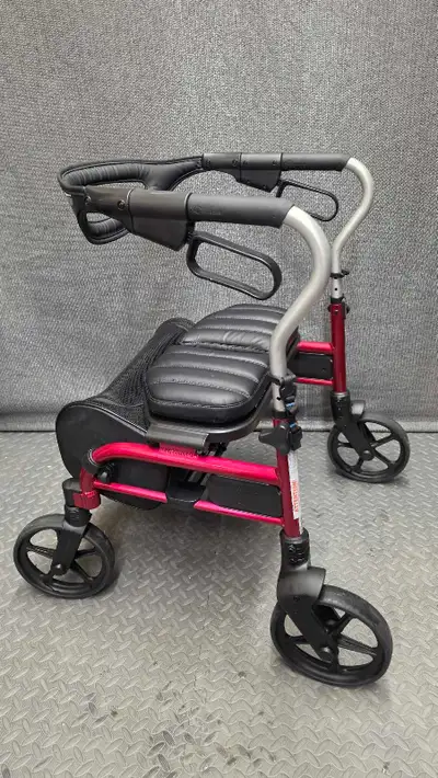 Like New Pink EVOLUTION Handicap Mobility Walker , View more