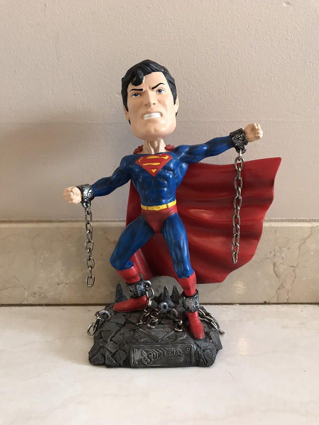MONOGRAM SUPERMAN HEADSTRONG HEROES BOBBLEHEAD FIGURE in Arts & Collectibles in City of Toronto