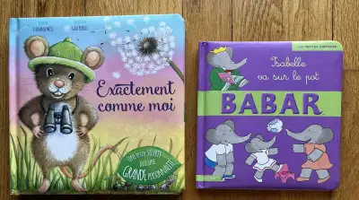 LIVRE ENFANT (6$ ch/10$ le lot de 2 livres), View more