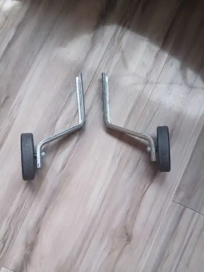 Lightly used training wheels. Can drop off in Strathroy or Mount Brydges. Text 519 617 9170 if inter...
