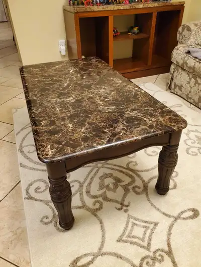 Real wood coffee table, View more