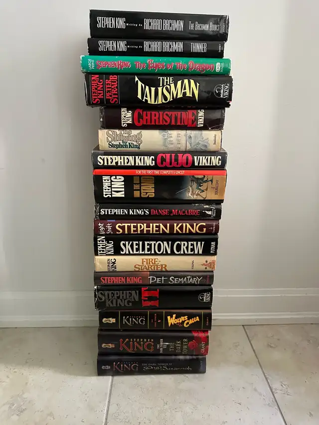 Stephen King Hardcover Lot63860082107905120