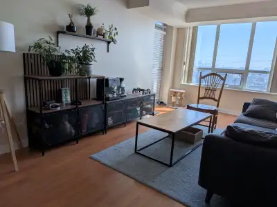 Move in date: May 1 Single bedroom in 2 bedroom unit, shared living room + kitchen. En suite laundry...