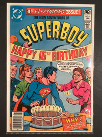 Superboy and Superman Comic Books ( 9 ) 