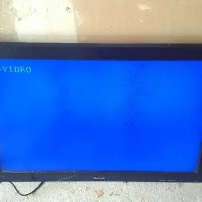 Does not include a wall mount, stand, or remote (it has buttons though). Does not have HDMI, just co...