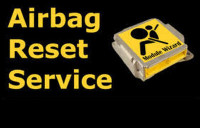 AIRBAG SYSTEM REPAIR, CRASH DATA RESET, MOBILE SERVICE AVAILABLE