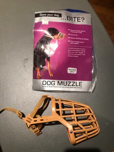 Large Basket Muzzle, View more