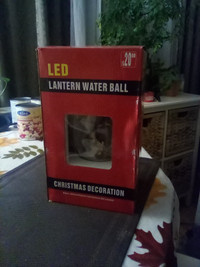 Christmas LED Lantern Water Ball