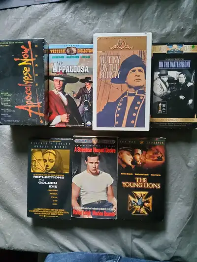 Marlon Brando VHS Collection, View more