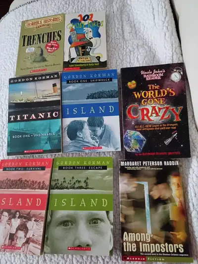 8 Books  All for $10, View more