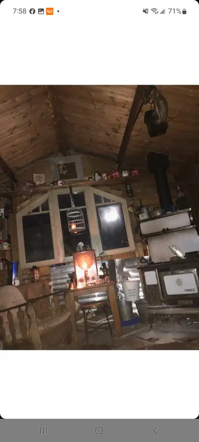 Prince Model (1920 ish) wood burning stove. 24" x 37", stove top 85" in the back. Looking to sell as...