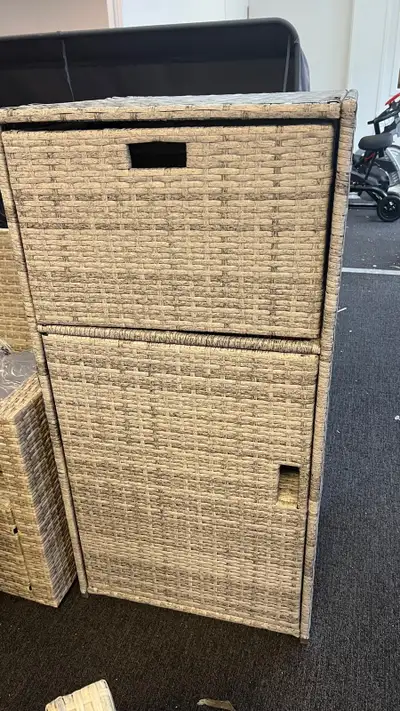 Patio Storage Cabinet, Outdoor Towel Rack for Pool, Waterproof P, View more