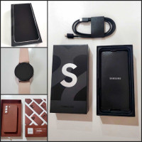 Samsung Galaxy S22 Phone, Galaxy Watch 5, LaterCase in original 