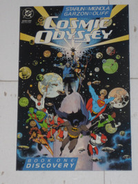 DC Cosmic Odyssey#s 1,2,3 & 4 set! Justice League! comic book