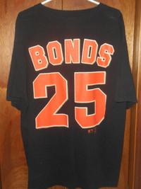 Barry Bonds Giants, Player XL Shirt, nice condition