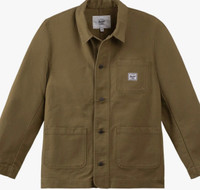 Classic Workwear Inspired Shop Jacket - Brand New with Tags, L