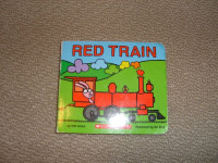 Red Train Board Book (Scholastic)