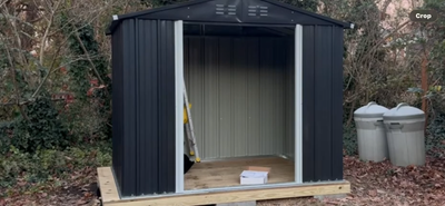 Free Scrap steel shed, View more