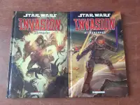 Star wars Invasion Bandes dessinées BD Lot de 2 bd à vendre 