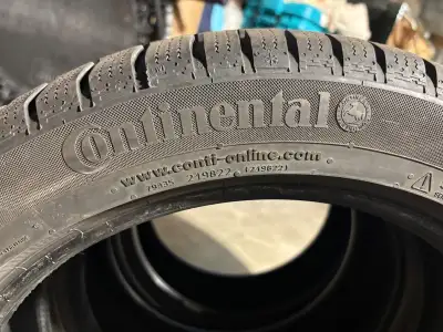 4 Continental Winter Tires-ContiWinterContact, TS830 P, 205/50R17, 27/32nds tread depth, low kms,, $...