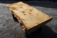 Live edge coffee table