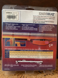 EasyHeat Pipe Freeze Protection Cable (NEW)