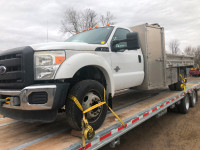 2013 FORD F-450 with Aluminum Flat Deck