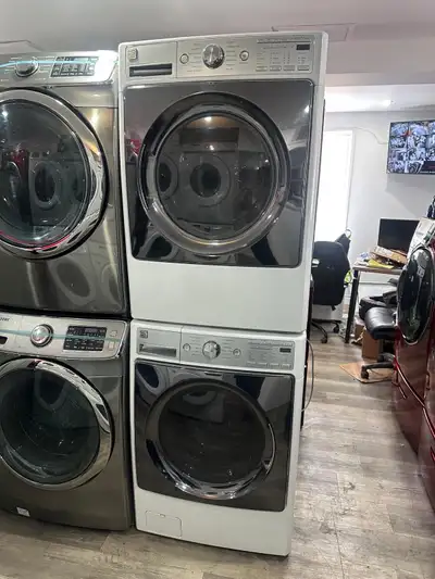 square front load washer electric dryer set can deliver , View more