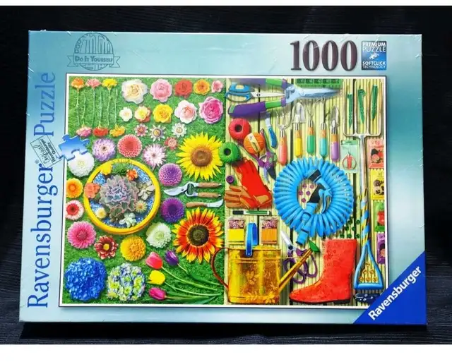 IN THE GARDEN PUZZLE  in Hobbies & Crafts in Oshawa / Durham Region - Image 2