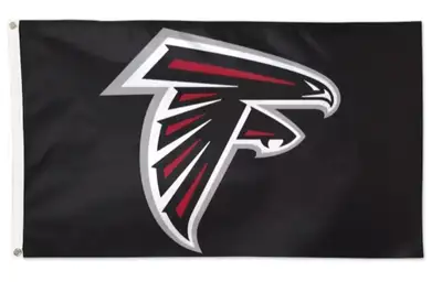 Brand New in Bag! Could be a great Christmas gift! Atlanta Falcons NFL 3' × 5' Flag Polyester, Prima...