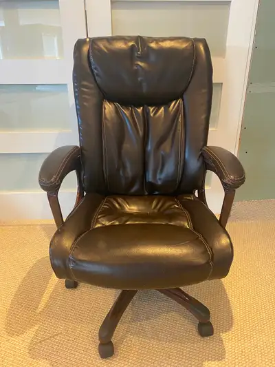 Brown Leather Office Chair, View more