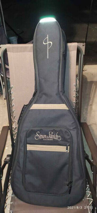 Simon & Patrick Padded Acoustic Guitar Case - black