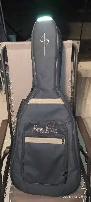 Simon & Patrick Padded Acoustic Guitar Case - black, View more