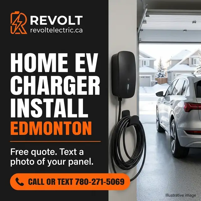 EV Charger Installation Edmonton | Charge at Home