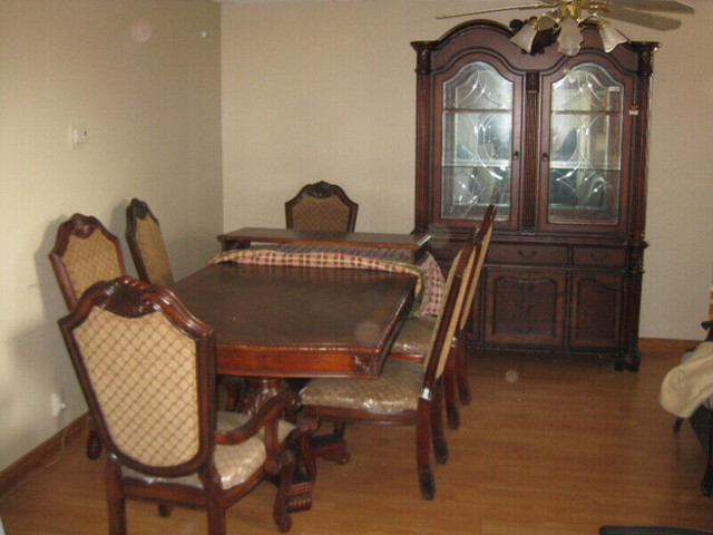 Dining Room Table and Hutch in Dining Tables & Sets in Windsor Region