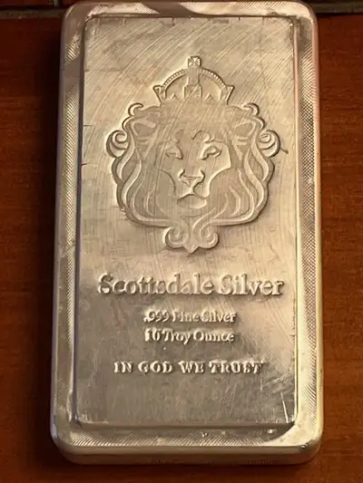 10 oz Scottsdale Stacker Silver Bar, View more