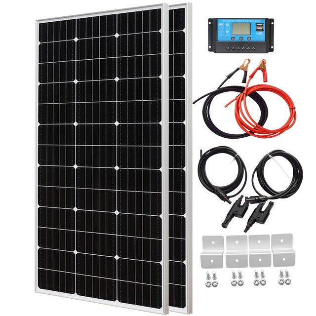 680W Solar Panel Kit With PVM Blocking Diodes General Electronics