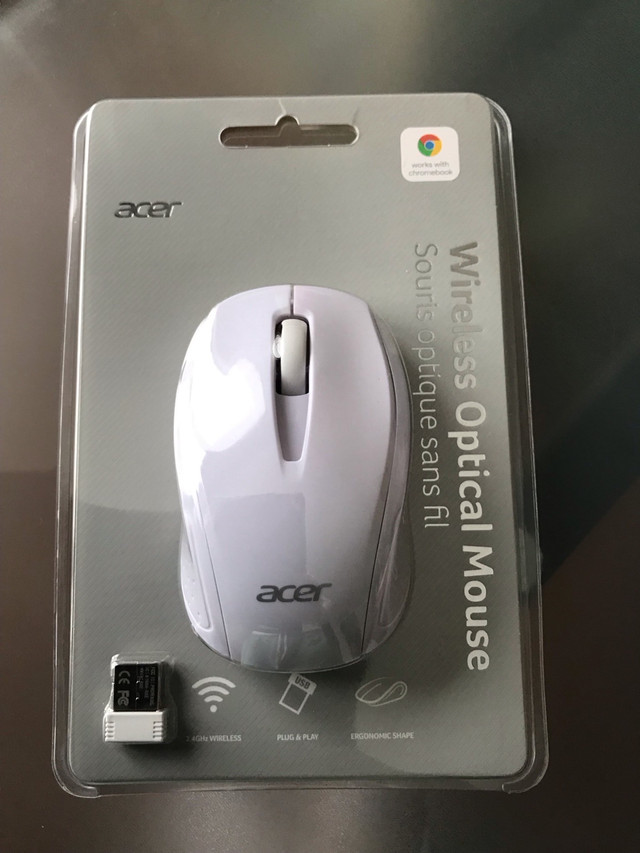 Acer Wireless Optical Mouse - new sealed in Mice, Keyboards & Webcams in Ottawa