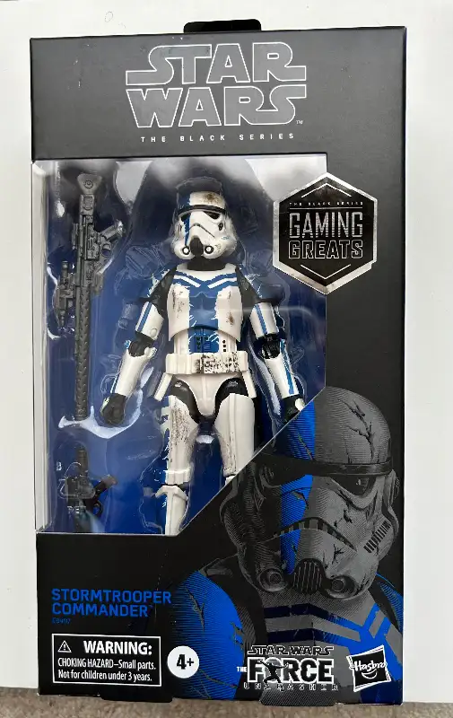 Star Wars Black Series Stormtrooper Commander  Exclusive Figure