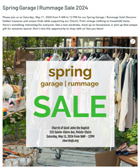 Rummage/Garage sale