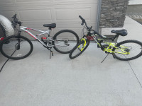 Mountain bikes