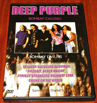 DVD :: Deep Purple – Bombay Calling (Bombay Live '95)