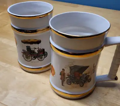 Prince Williams Ware Warranted 22 Carat Gold Ceramic Mugs, View more